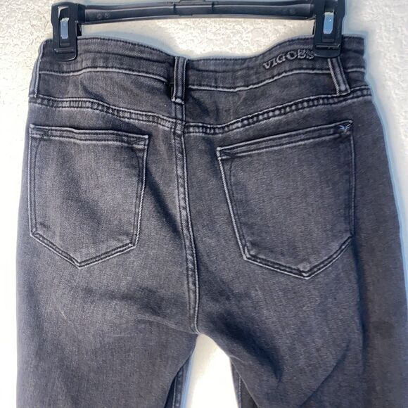 Vigoss Marley Bootcut Black Jeans Size 27 Women's Hem Inseam 25.5 Stretch - Picture 6 of 8